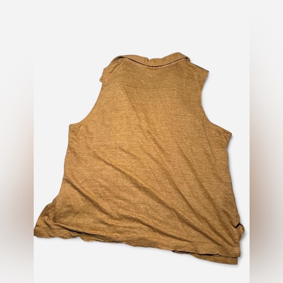 Nicole Miller Mustard Sleeveless Tank Top - Picture 4 of 6